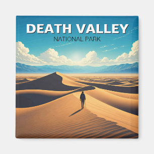 Aimant Death Valley National Park California Hiker