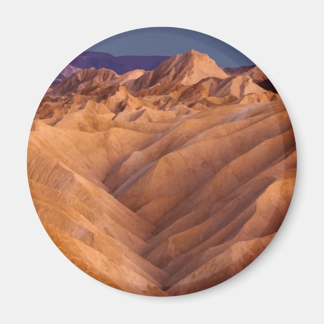 Aimant Death Valley National Park, souvenir de Californie (Devant)