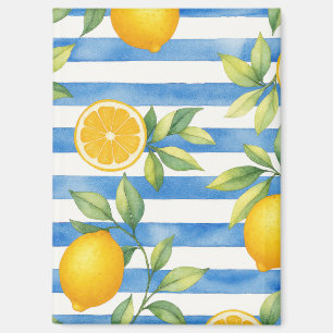 Aimant Décor de cuisine méditerranéen été citrus