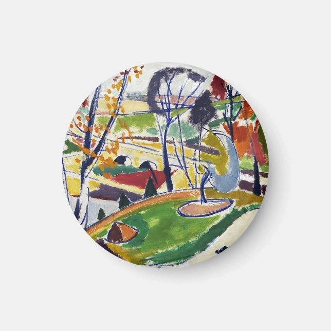 Aimant Décor Plat par Henry Lyman Sayen, (Devant)