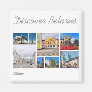 Aimant Découvrez l'architecture de Minsk Grodno Bélarus A