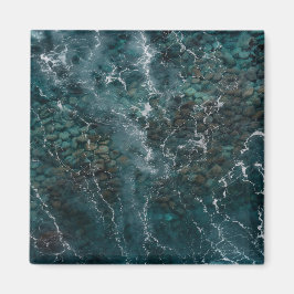 Aimant Deep blue ocean texture