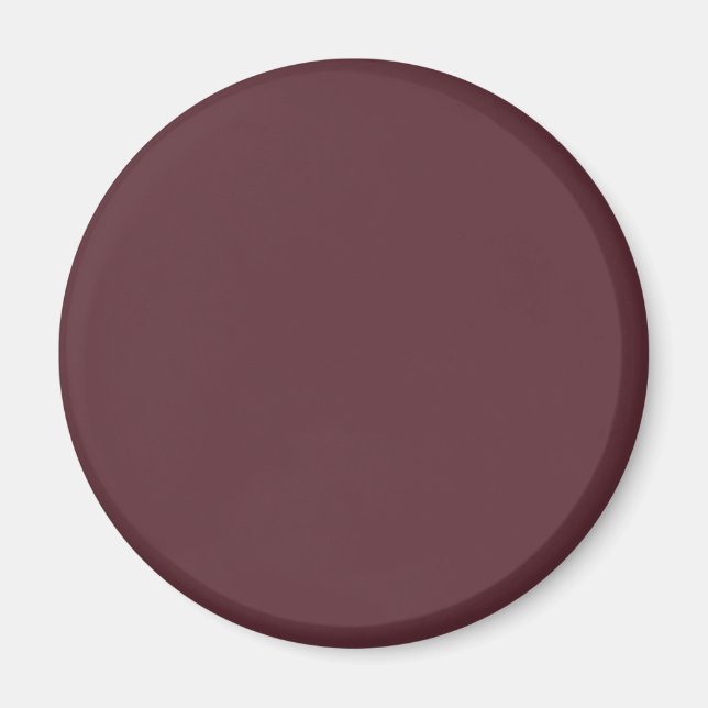Aimant Deep Maroon Solid Color (Devant)