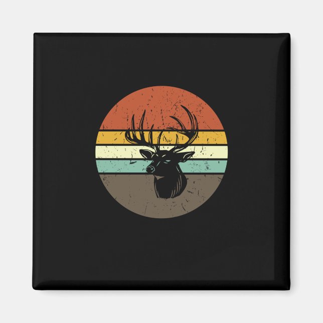 Aimant Deer Retro (Devant)