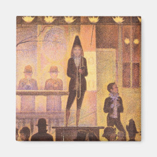 Aimant Défilé de cirque par Georges Seurat