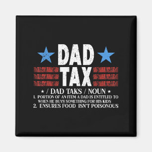 Aimant Définition drôle de taxe papa Fête des pères pour 