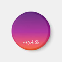 dégradé violet, rose et orange foncé