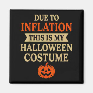 Aimant Déguisement couple drôle d'inflation Halloween ass