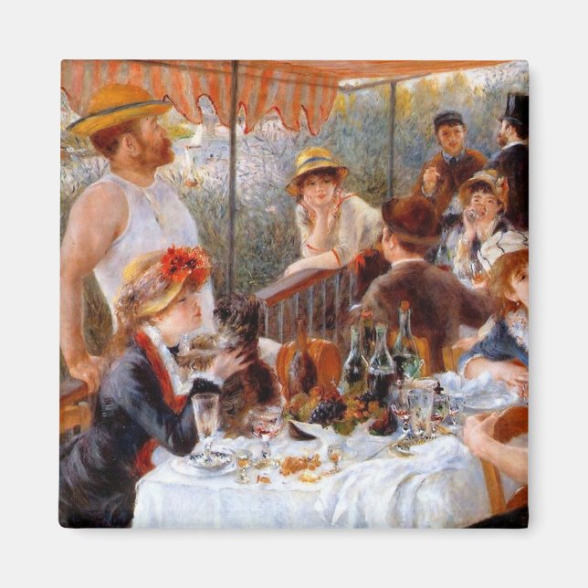 Aimant Déjeuner de la fête nautique (Devant)