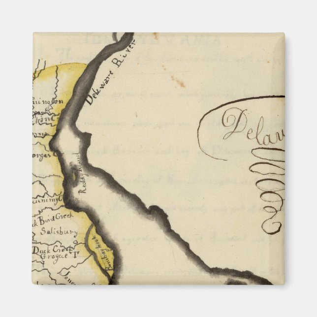 Aimant Delaware 7 (Devant)