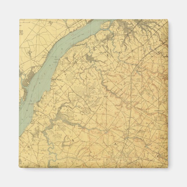 Aimant Delaware inférieur (Devant)