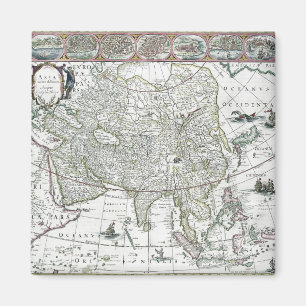 Aimant Delineata de noviter de l'Asie, 1617