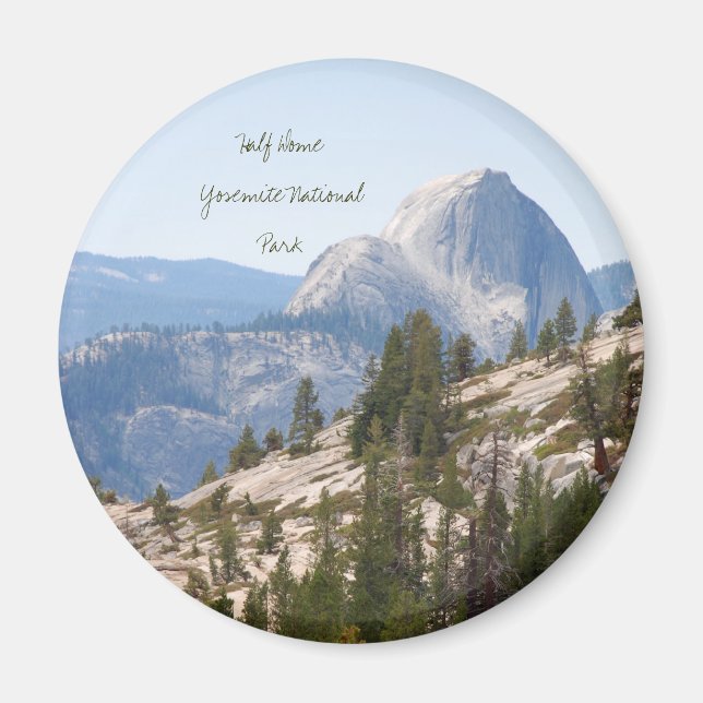 Aimant Demi-dôme au parc national Yosemite, Californie (Devant)
