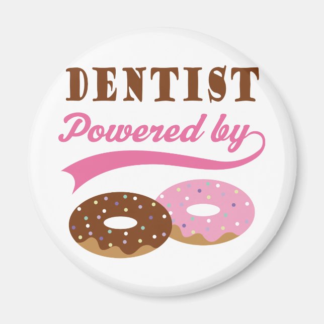 Aimant Dentist Funny Cadeau (Devant)