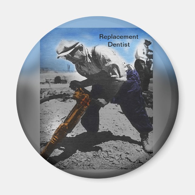 Aimant Dentiste de remplacement (Devant)