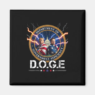 Aimant Département de l'efficacité du gouvernement Doge T
