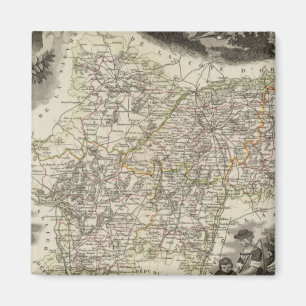 Aimant Département de Saone et de Loire