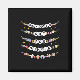 Aimant Dernier Jour D'école En Vacances Pour Bracelet D'a