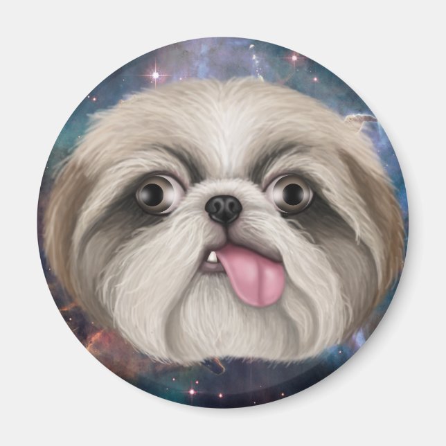 Aimant Derpy Shih Tzu (Devant)