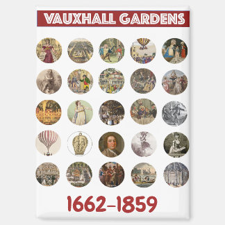 Aimant des jardins de Vauxhall