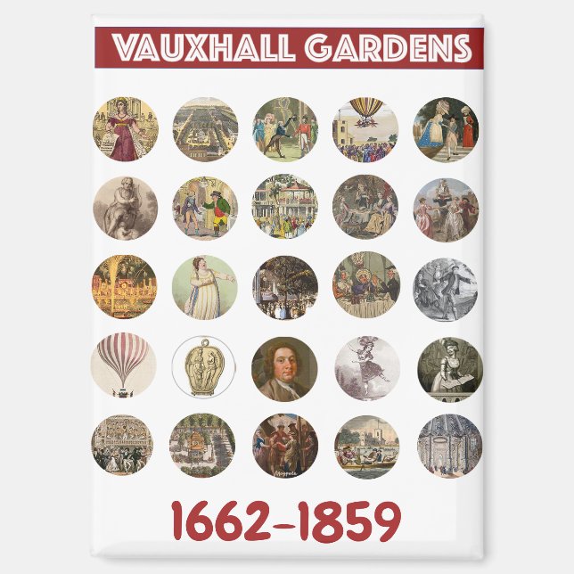 Aimant des jardins de Vauxhall (Recto)