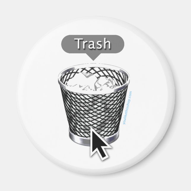 Aimant Des ordures. (Devant)