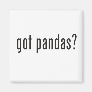 Aimant des pandas ?