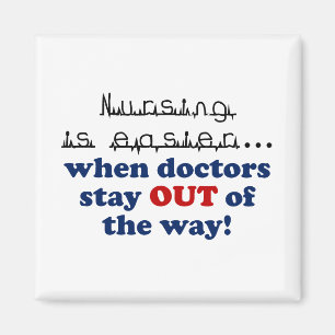 Aimant Des soins - laissez-moi réaliser mon travail