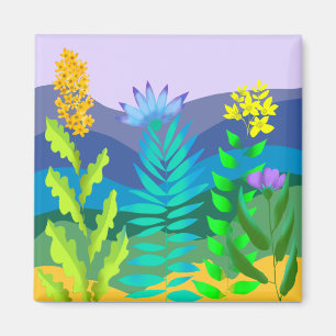 Aimant Désert en fleurs