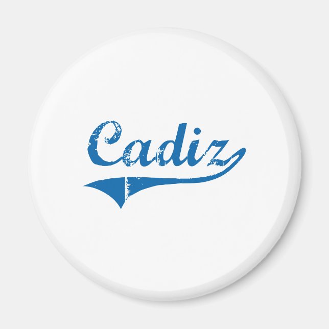 Aimant Design classique Cadiz Kentucky (Devant)