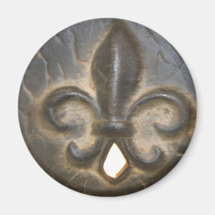 Aimant Design Fleur De Lis