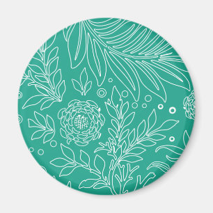 Aimant Design floral 34