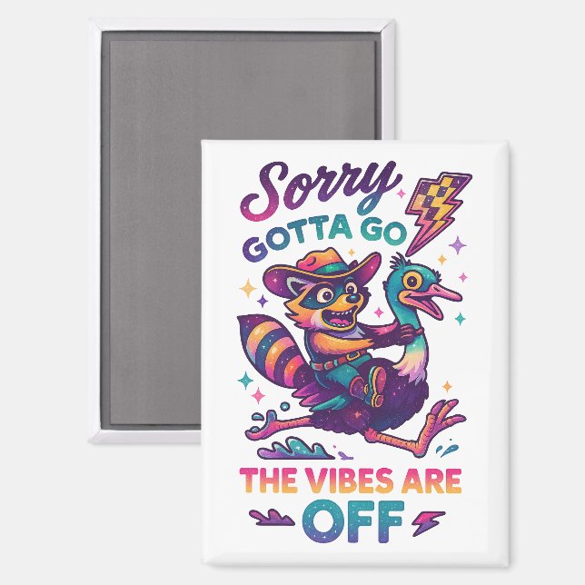 Aimant Désolé, Allez... (Recto/Verso)