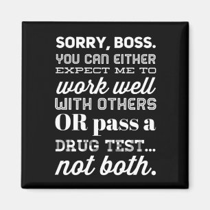 Aimant Désolé, chef