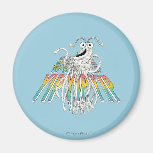 Aimant Dessin de dessin de Yip Yips B&W