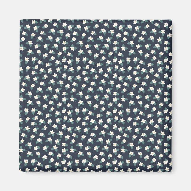Aimant Dessin de fleurs (Devant)