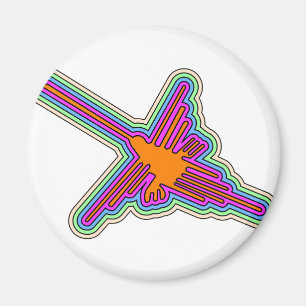 Aimant Dessin de Nazca Hummingbird Pérou