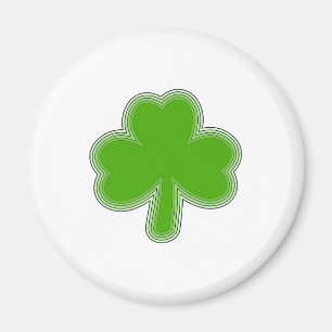 Aimant Dessin de trèfle de la Saint-Patrick
