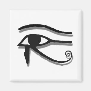 Aimant Dessin D'Encre Du Symbole Égyptien Horus