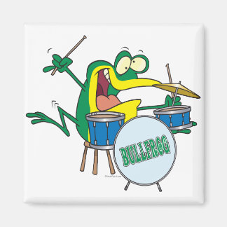 Aimant dessin humoristique humoristique de batteur de gre