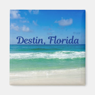 Aimant Destin Florida Beach Photograph Souvenir