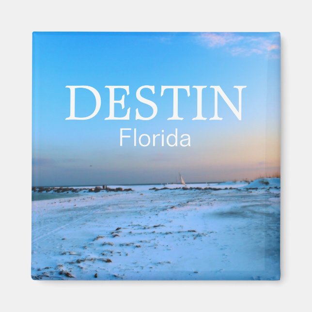 Aimant Destin Florida - Dreamy Beach Scene (Devant)