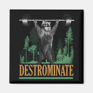 Aimant Destrominate - Ours - Entraînement amusant Inspira