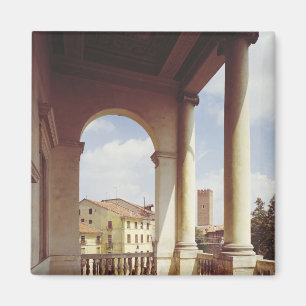 Aimant Détail de la galerie de la façade principale,