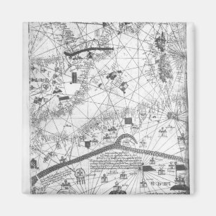 Aimant Détail de l'Atlas Catalan, 1375