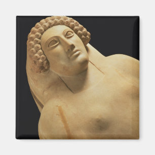 Aimant Détail d'un sarcophage féminin de Cadix, 5e-4e