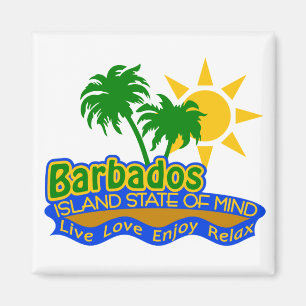 Aimant d'état d'esprit des Barbade