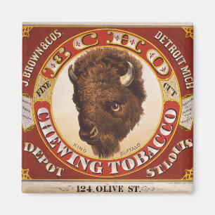 Aimant d'étiquette de tabac de mastication d'éch