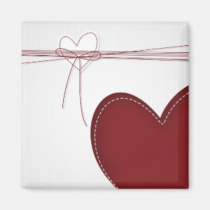 Aimant Deux coeurs