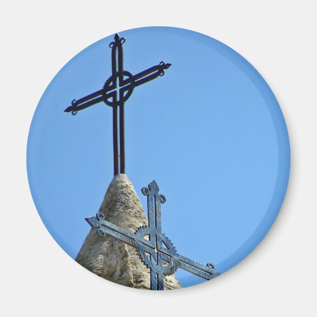 Aimant Deux croix (Devant)